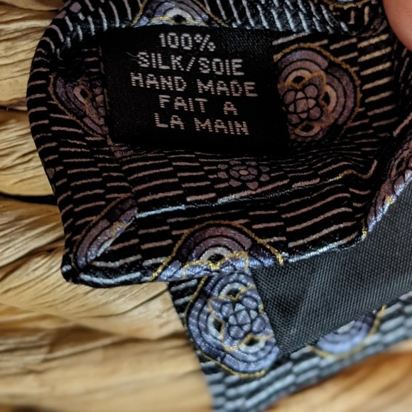 [2/$40] NWOT Men's - Silk Necktie - Foulard - Picture 4 of 4